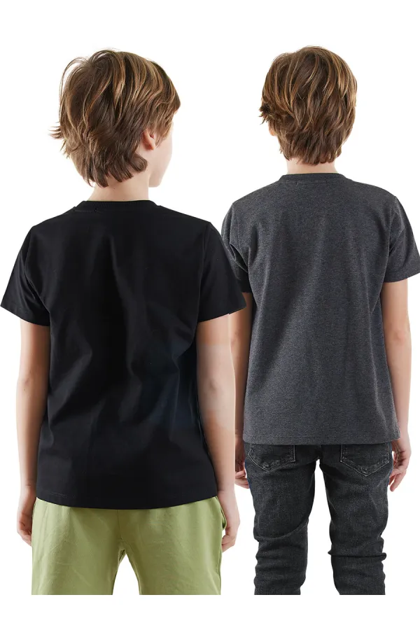 Oyunu Başlat Erkek Çocuk 2'li T-shirt Takım