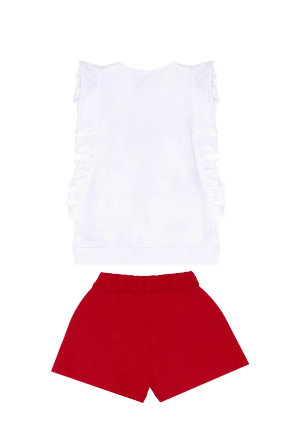 Bug Love Kız Çocuk T-shirt Şort Takım