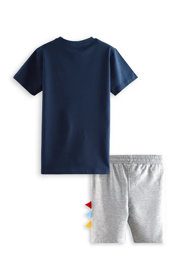 Rawr Boys' T-shirt and Shorts Set