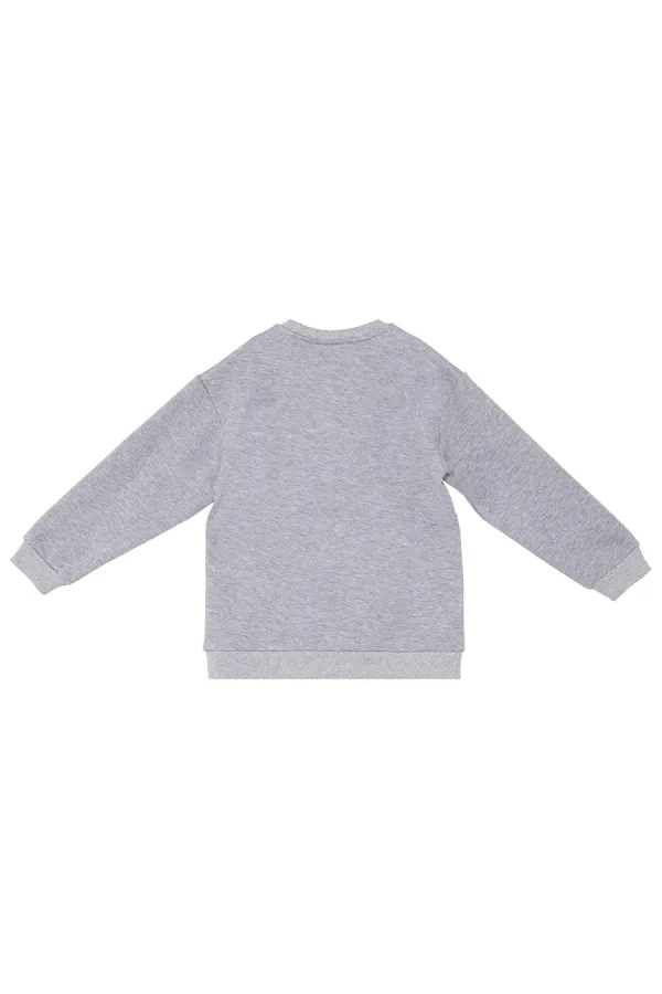 Just Smile Erkek Çocuk Gri Sweat