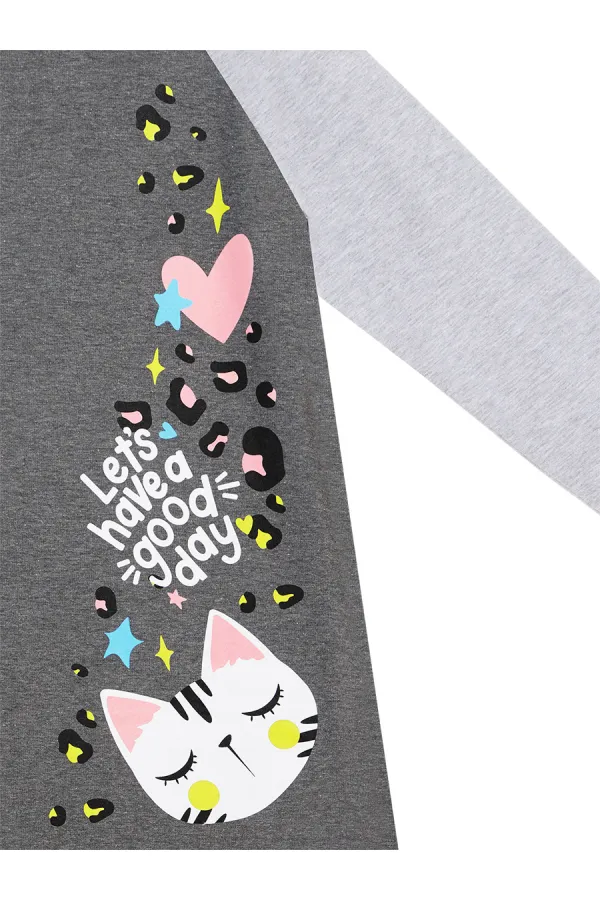 Robe de fille chat sauvage