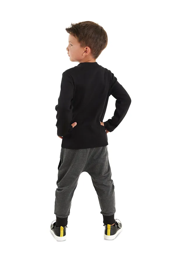 Süper Kahraman Erkek Çocuk T-shirt Pantolon Takımı