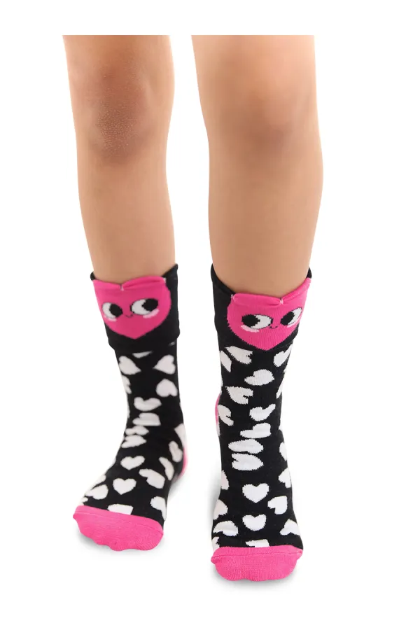Chaussettes courtes Love Girls' (lot de 2)