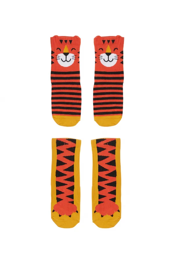 Kaplan Boys' 2-Pack Ankle Socks