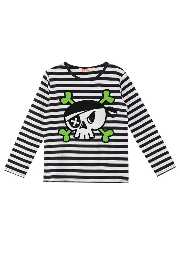 Korsan Kafa Erkek Çocuk T-shirt Pantolon Takım