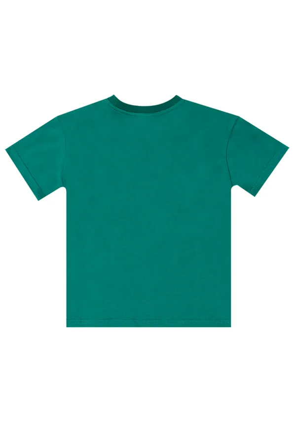 Komik Timsah Erkek Çocuk T-shirt Baggy Şort Takım