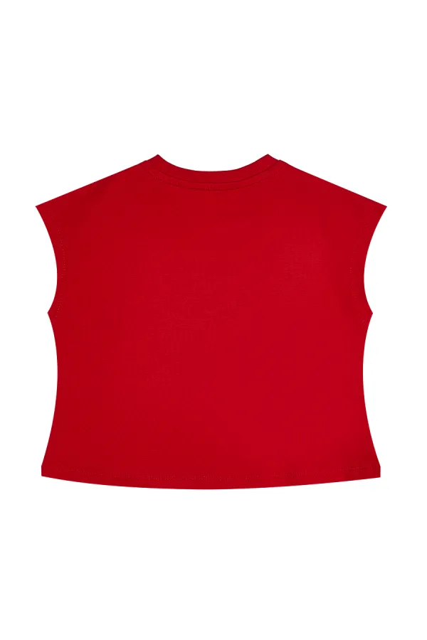 Ensemble T-shirt et jupe tutu en tulle « Meilleurs chats amis » pour fille