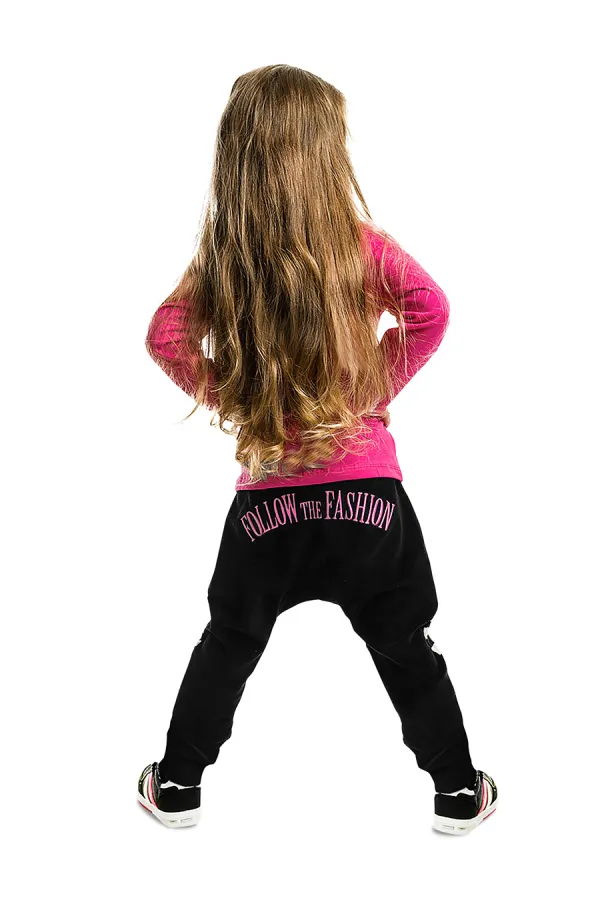 Zebra Fashion Kız Çocuk T-shirt Pantolon Takım