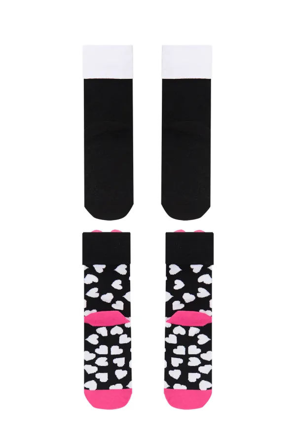 Chaussettes courtes Love Girls' (lot de 2)