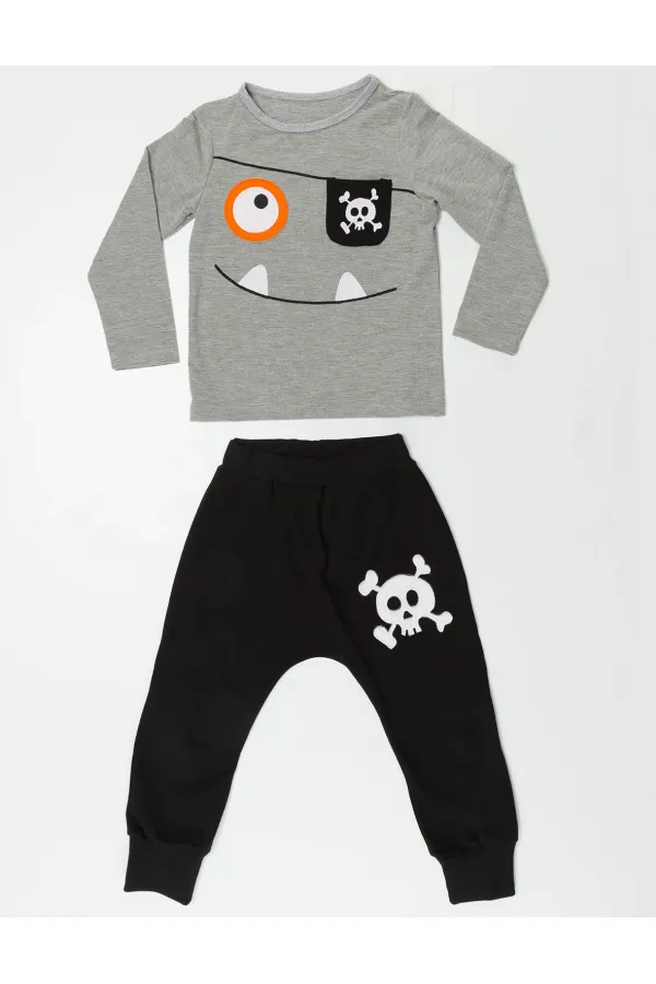 Happy Pirate Erkek Çocuk T-shirt Pantolon Takım