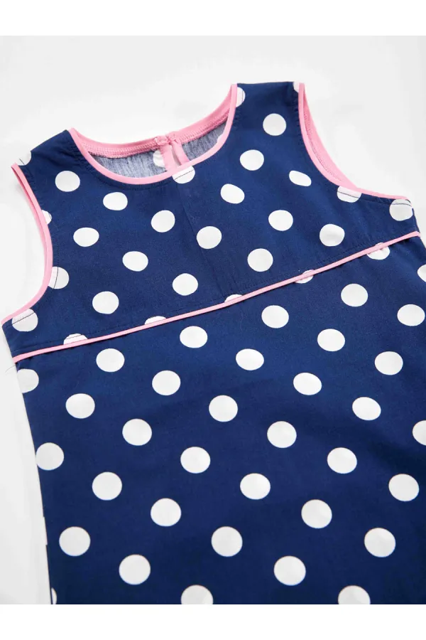 Robe en popeline Chubby Cat Girl