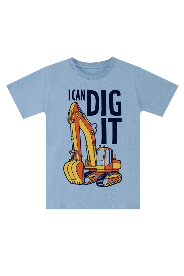Kepçe İşte Erkek Çocuk T-shirt Şort Takım