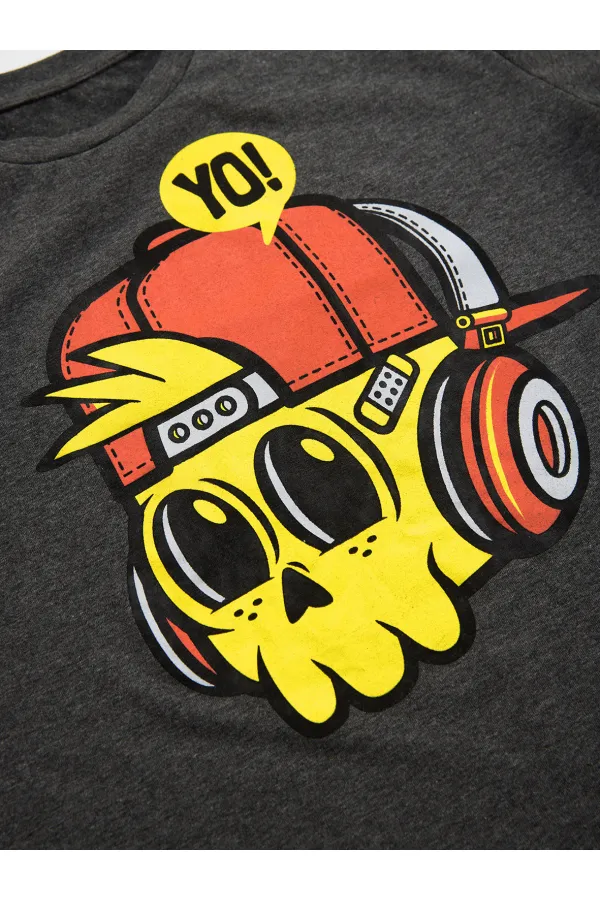 Yo Erkek Çocuk T-shirt Şort Tayt Takım