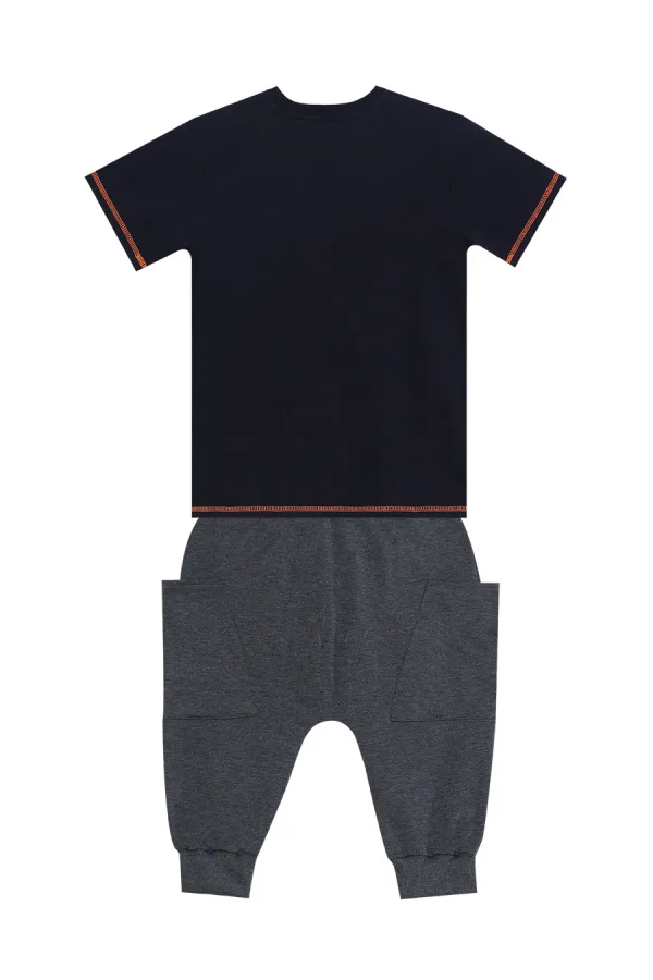 Loading Erkek Çocuk T-shirt Kapri Takım