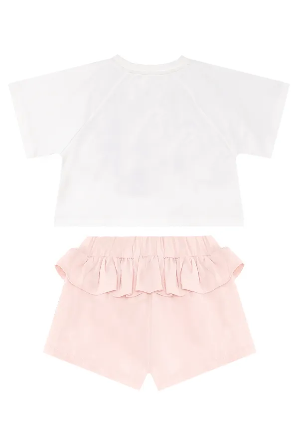 Twin Deer Girls' T-shirt and Shorts Set