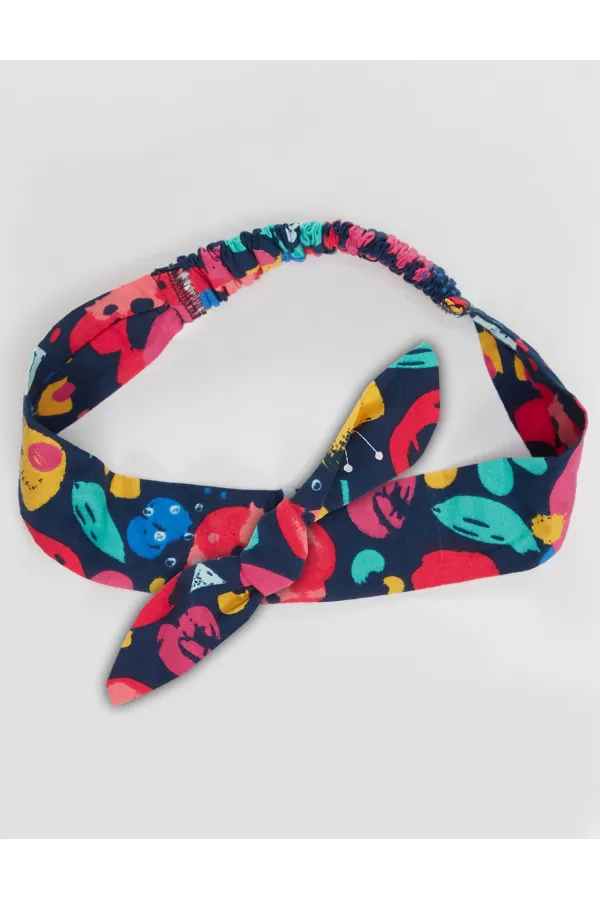 Çiçekli Kız Çocuk Saç Bandı