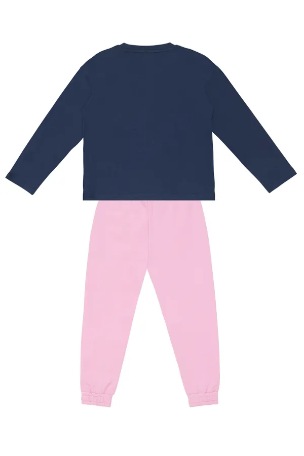 Ensemble T-shirt et pantalon mignon pour fille dinosaure