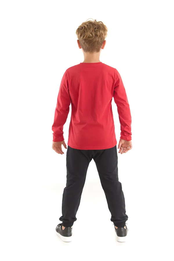 Hi Gang Erkek Çocuk T-shirt Pantolon Takım Hi Gang Erkek Çocuk T-shirt Pantolon Takım