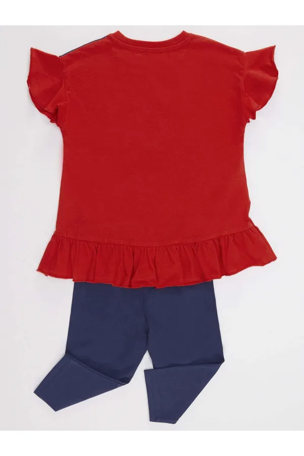 Naughty Cat Girl T-shirt and Leggings Set