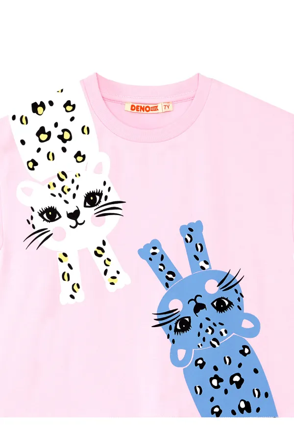 Robe pour fille Chats Malicieux