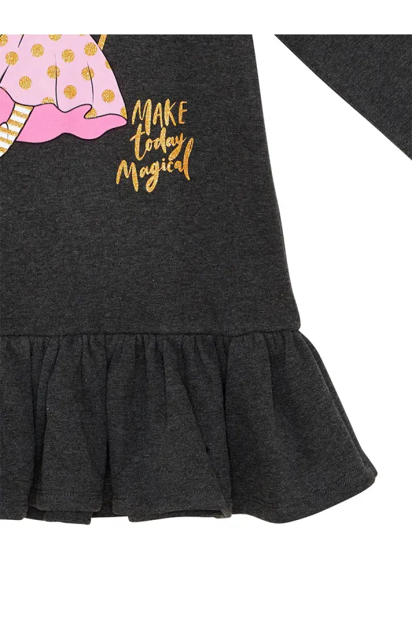 Robe de fille lapin pailletée