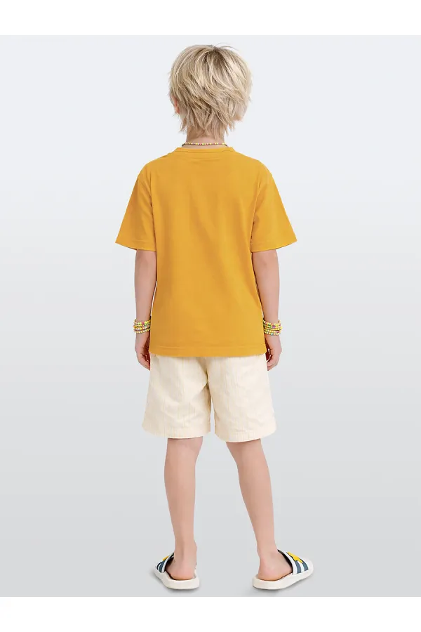 Ensemble t-shirt et short « Je peux » pour garçon