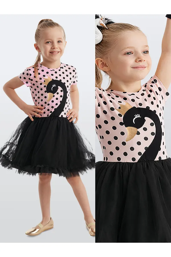Robe tutu Black Swan pour fille