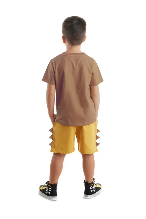 Oyuncu Dino Erkek Çocuk T-shirt Şort Takım