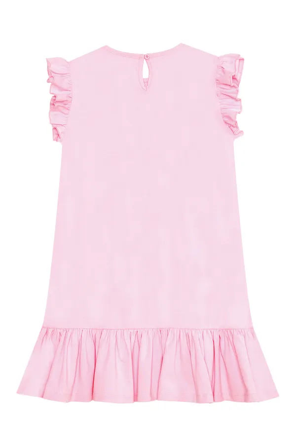 Unicorn Magic Kız Çocuk Pembe Elbise