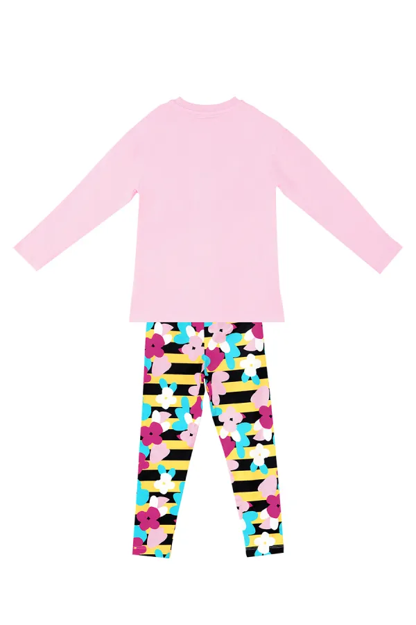 Little Bee Girl Tunic and Leggings Set