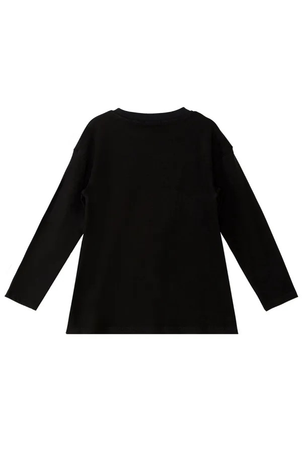 Kanatlı Şimşek Kız Çocuk Tunik Tayt Takım