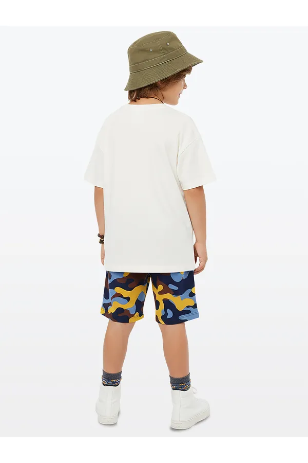 Safari  Erkek Çocuk T-shirt Şort Takım