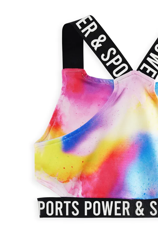 Batik Kız Çocuk Crop Top Spor Tayt Takım