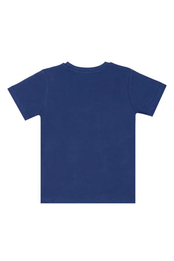 Space Erkek Çocuk T-shirt Denim Şort Takım