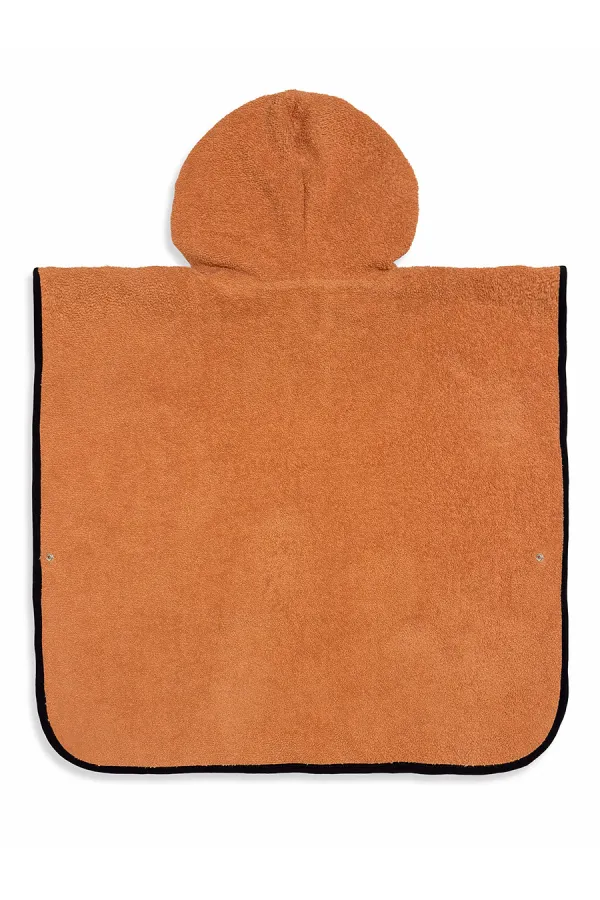 Kiremit Tiger Erkek Çocuk Panço Bornoz