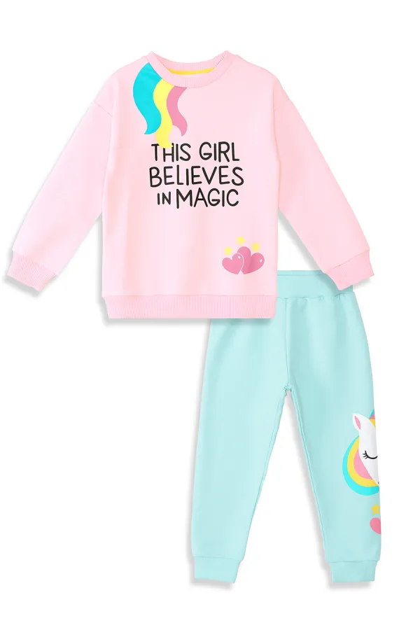 Girl Magic Kız Çocuk Eşofman Takım