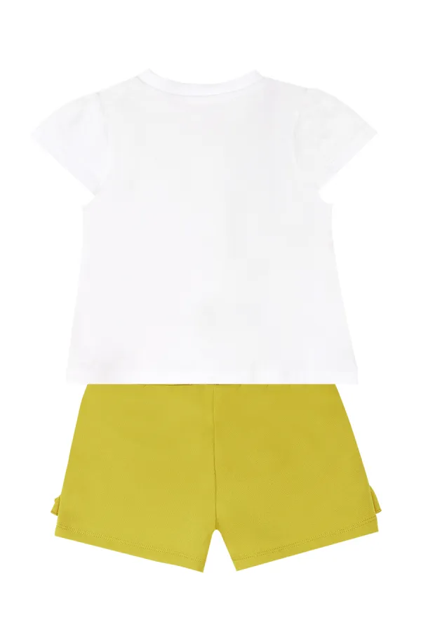 Mischievous Cats Girls' T-shirt and Shorts Set