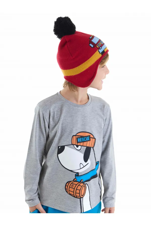 Bonnet de pompier pour garçon