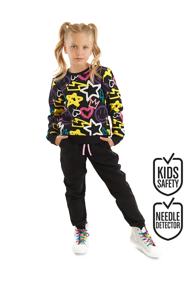 Street Style Kız Çocuk Eşofman Takım