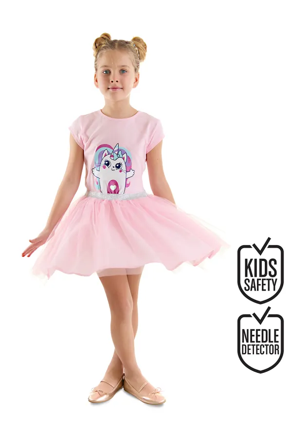 Kitty Unicorn Girl's Tulle Dress