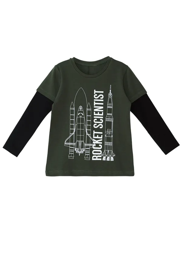 RS Erkek Çocuk Tshirt Pantolon Takım RS Erkek Çocuk Tshirt Pantolon Takım