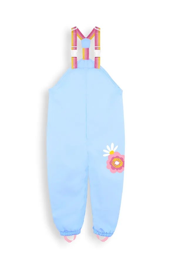 Flowery Girl's Water Party Rainsuit