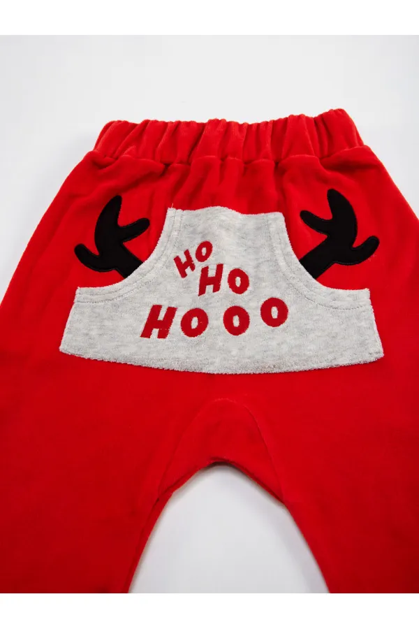 Ho Ho New Year's Boys' T-shirt and Pants Set