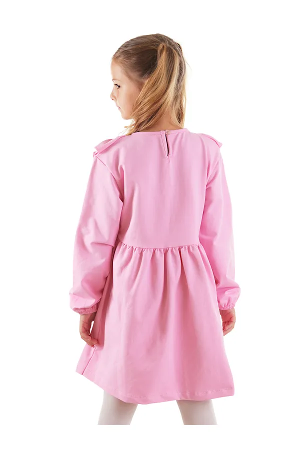 Robe rose à paillettes licorne pour fille