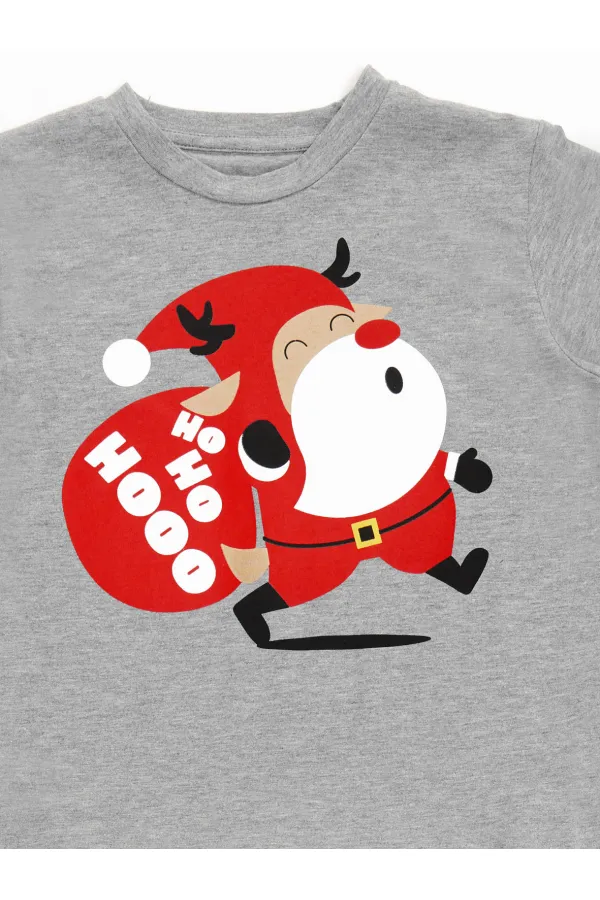 Ho Ho New Year's Boys' T-shirt and Pants Set