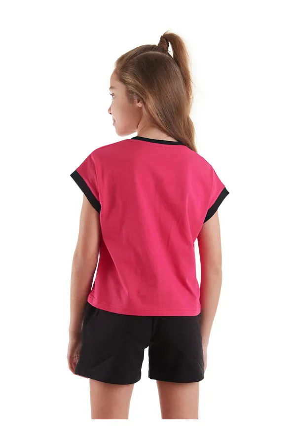 Wild And Free Kız Çocuk T-shirt Şort Takım