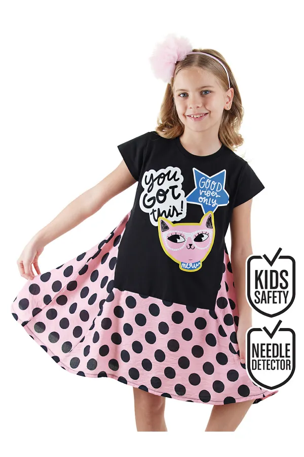 Robe pour enfant Cool Cat Girl