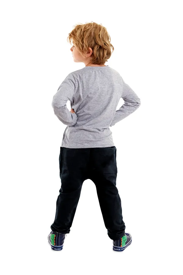 Timsah Adası Erkek Çocuk T-shirt Pantolon Takım