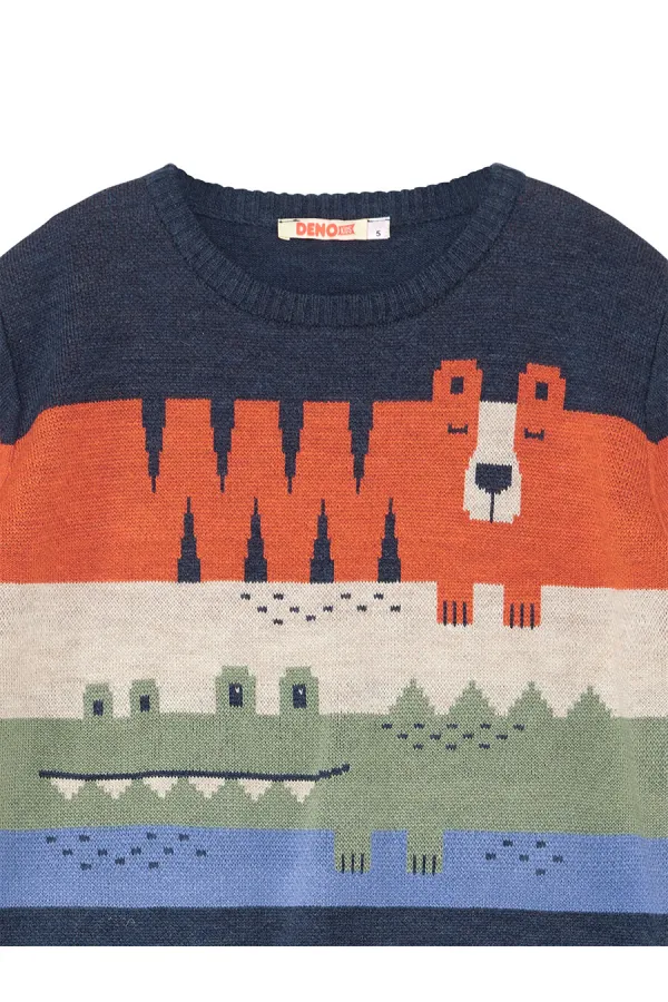 Animals Boy Sweater
