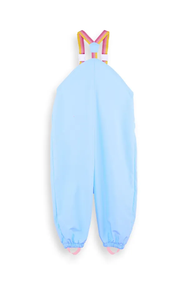 Flowery Girl's Water Party Rainsuit